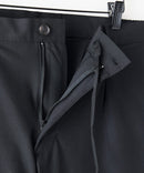 カットジョーゼット タックイージーパンツ 吸水速乾 接触冷感 ストレッチ 軽量 イージーケア UVカット BLUE STANDARD ブルースタンダード