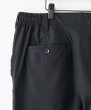 カットジョーゼット タックイージーパンツ 吸水速乾 接触冷感 ストレッチ 軽量 イージーケア UVカット BLUE STANDARD ブルースタンダード