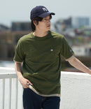 CHAMPION チャンピオン ワンポイントTシャツ USAコットン100% サスティナブル