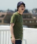 CHAMPION チャンピオン ワンポイントTシャツ USAコットン100% サスティナブル