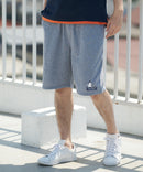 ペンギン プリント ミニ 裏毛 ショート パンツ さらさら BLUE STANDARD ブルースタンダード