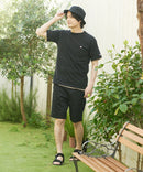 CHAMPION チャンピオン ワンポイントTシャツ USAコットン100% サスティナブル