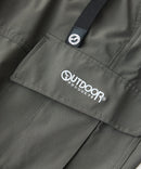 ストレッチリップストップ クロップドパンツ 7分丈 速乾 UVカット【OUTDOOR PRODUCTS/アウトドアプロダクツ】