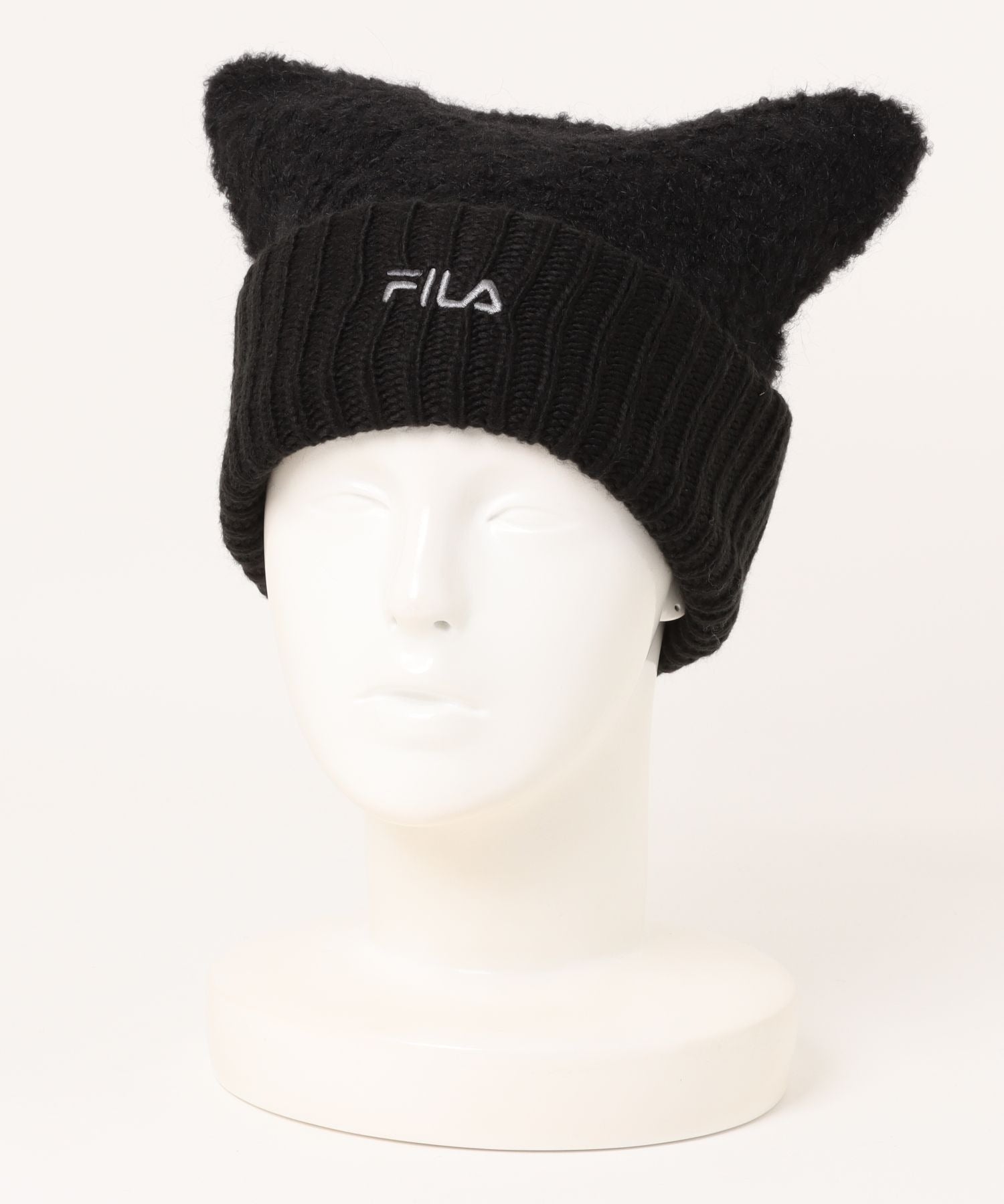 FILA/フィラ】ネコミミニットキャップ