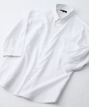 COOLMAXリネンミックス7分袖シャツ【BLUE STANDARD/ブルースタンダード