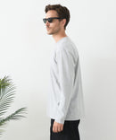 【汗染みの目立ちにくいTシャツ ZEROSTAIN/ゼロステイン】ヘンリーネック ロンT 防汚 UVカット