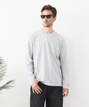 【汗染みの目立ちにくいTシャツ ZEROSTAIN/ゼロステイン】クルーネック 胸ポケットロンT 防汚 UVカット