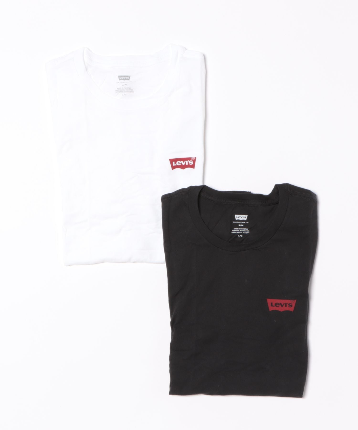 LEVI'S/リーバイス】2Pパック ワンポイントTシャツ 2枚組 クルー