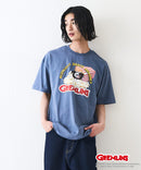 『グレムリン』 オリジナルデザイン 刺繍 Tシャツ ギズモ ドロップショルダー ビッグシルエット ユニセックス キャラクター