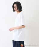 新柄追加!!【TOM AND JERRY/トムとジェリー】オリジナルデザイン 刺繍 Tシャツ ジェリー タフィー ドロップショルダー ビッグシルエット ユニセックス キャラクター