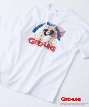 『グレムリン』 オリジナルデザイン 刺繍 Tシャツ ギズモ ドロップショルダー ビッグシルエット ユニセックス キャラクター