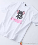 新柄追加!!【TOM AND JERRY/トムとジェリー】オリジナルデザイン 刺繍 Tシャツ ジェリー タフィー ドロップショルダー ビッグシルエット ユニセックス キャラクター