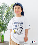 【PEANUTS×MLB】オリジナルデザイン KIDS Tシャツ ヤンキース ドジャース カブス 130 140 150 160 キャラクター 親子お揃いコーデ zo