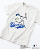 【PEANUTS×MLB】オリジナルデザイン KIDS Tシャツ ヤンキース ドジャース カブス 130 140 150 160 キャラクター 親子お揃いコーデ zo