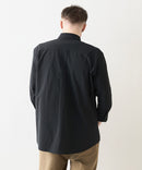 カットジョーゼット 7分袖シャツ 吸水速乾 接触冷感 ストレッチ 軽量 イージーケア UVカット BLUE STANDARD ブルースタンダード