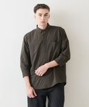 カットジョーゼット 7分袖シャツ 吸水速乾 接触冷感 ストレッチ 軽量 イージーケア UVカット BLUE STANDARD ブルースタンダード