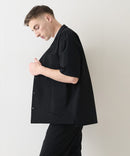 快適メッシュ素材 エアースルーテックオープンシャツ【BLUE STANDARD/ブルースタンダード】