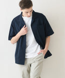 快適メッシュ素材 エアースルーテックオープンシャツ【BLUE STANDARD/ブルースタンダード】