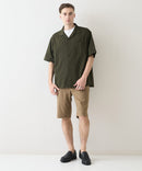 快適メッシュ素材 エアースルーテックオープンシャツ【BLUE STANDARD/ブルースタンダード】