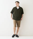 快適メッシュ素材 エアースルーテックオープンシャツ【BLUE STANDARD/ブルースタンダード】