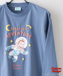 【おさるのジョージ 】オリジナルデザイン ロンT ジョージ ドロップショルダー ビッグシルエット ユニセックス