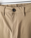 快適!スーパーストレッチイージーパンツ イージーケア 接触冷感 前開き ウエストゴム UVカット【Blue Standard:ブルースタンダード】