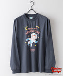 【おさるのジョージ 】オリジナルデザイン ロンT ジョージ ドロップショルダー ビッグシルエット ユニセックス