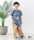 【PEANUTS×MLB】オリジナルデザイン KIDS Tシャツ ヤンキース ドジャース カブス 130 140 150 160 キャラクター 親子お揃いコーデ zo