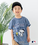 【PEANUTS×MLB】オリジナルデザイン KIDS Tシャツ ヤンキース ドジャース カブス 130 140 150 160 キャラクター 親子お揃いコーデ zo