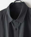 カットジョーゼット 7分袖シャツ 吸水速乾 接触冷感 ストレッチ 軽量 イージーケア UVカット BLUE STANDARD ブルースタンダード