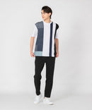 汗染み 目立ちにくい Tシャツ ゼロステイン ZERO STAIN 汗染み防止 切り替え デザイン Tシャツ メンズ レディース 男女兼用 トップス 半袖 おしゃれ 吸水速乾 人気 tシャツ 機能 快適 インナー 肌着としても 撥水加工 UVカット 防汚加工 紫外線防止