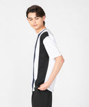 汗染み 目立ちにくい Tシャツ ゼロステイン ZERO STAIN 汗染み防止 切り替え デザイン Tシャツ メンズ レディース 男女兼用 トップス 半袖 おしゃれ 吸水速乾 人気 tシャツ 機能 快適 インナー 肌着としても 撥水加工 UVカット 防汚加工 紫外線防止