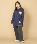 はちみつ 大好き クマ ロンT Tシャツ レディース un LIVERY ライブリー