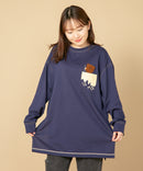 はちみつ 大好き クマ ロンT Tシャツ レディース un LIVERY ライブリー