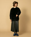 ボア ボンディング ビッグシルエット トレーナー スウェット JEMORGAN ジェイイーモーガン