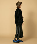 ボア ボンディング ビッグシルエット トレーナー スウェット JEMORGAN ジェイイーモーガン