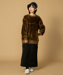 ボア ボンディング ビッグシルエット トレーナー スウェット JEMORGAN ジェイイーモーガン