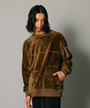 ボア ボンディング ビッグシルエット トレーナー スウェット JEMORGAN ジェイイーモーガン