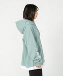 フェイクレイヤード 袖プリント ビッグシルエット 裏毛 フーディー プルオーバー パーカー KANGOL カンゴール