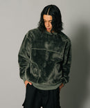 ボア ボンディング ビッグシルエット トレーナー スウェット JEMORGAN ジェイイーモーガン