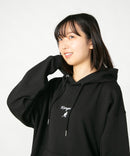 フェイクレイヤード 袖プリント ビッグシルエット 裏毛 フーディー プルオーバー パーカー KANGOL カンゴール