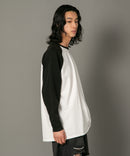 【SAVIER/サビアー】ルーズ フィット ラグラン ロンT Tシャツ un SAVIER サビアー