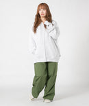 フェイクレイヤード 袖プリント ビッグシルエット 裏毛 フーディー プルオーバー パーカー KANGOL カンゴール