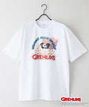 『グレムリン』 オリジナルデザイン 刺繍 Tシャツ ギズモ ドロップショルダー ビッグシルエット ユニセックス キャラクター
