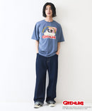 『グレムリン』 オリジナルデザイン 刺繍 Tシャツ ギズモ ドロップショルダー ビッグシルエット ユニセックス キャラクター