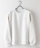 DISNEY ディズニーミッキー&フレンズ オリジナルデザイン 裏起毛クルーネック スウェット