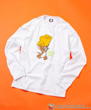 TOM AND JERRY トムとジェリー ロンT オリジナルデザイン ジェリー タフィー ドロップショルダー ビッグシルエット ユニセックス