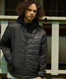 DURHAM/ダラム 中綿 フルジップ フーデッド ジャケット エコダウン【RAGGED MOUNTAIN/ラギットマウンテン】