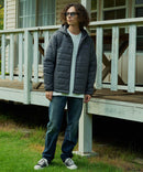 DURHAM/ダラム 中綿 フルジップ フーデッド ジャケット エコダウン【RAGGED MOUNTAIN/ラギットマウンテン】