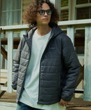 DURHAM/ダラム 中綿 フルジップ フーデッド ジャケット エコダウン【RAGGED MOUNTAIN/ラギットマウンテン】